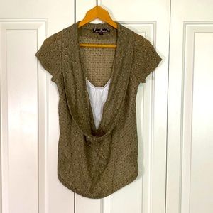 Almost Famous Green Top Size XL